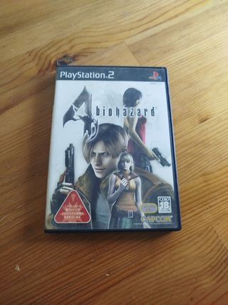 Resident Evil 4 PS2 JAPONÉS