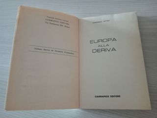 Libro Europa alla deriva Fernando Ritter