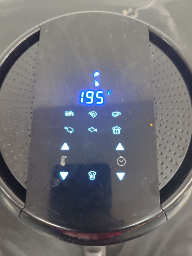 Freidora Moulinex Negra