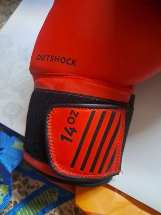 Guantes de Boxeo Rojos 14 oz