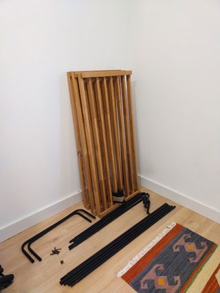Burro perchero madera y metal
200*115*50

Se vende