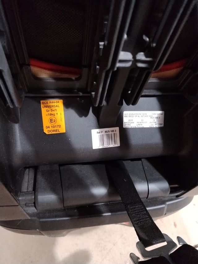 Silla Coche Bebé Bébéconfort Opal Roja