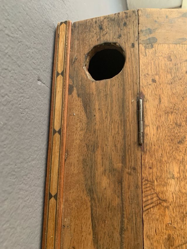 URGE ! Pupitre antiguo francés vintage madera