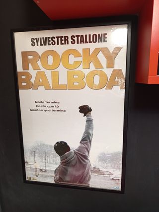 Póster Rocky Balboa Sylvester Stallone 

