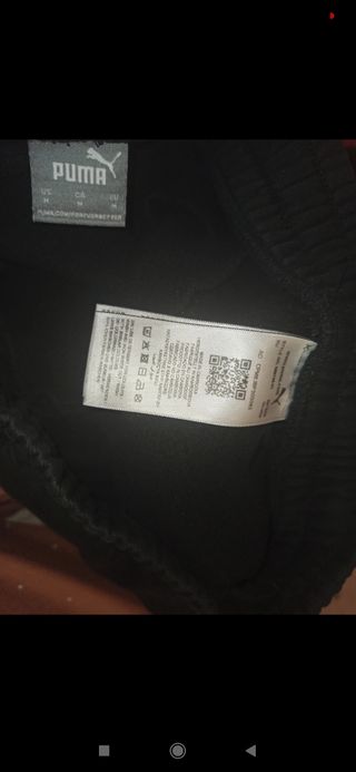 Pantalón deportivo Puma negro