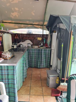 Caravana fija Camping Arc de Bara 12000€