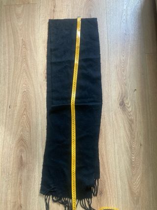 Sciarpa Lacoste Nera Lana Cashmere