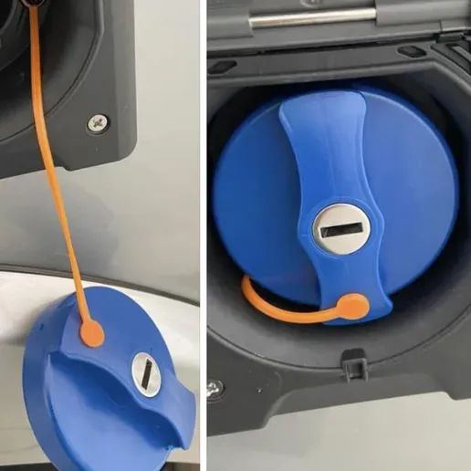 2Correas para tapa de depósito de agua dulce