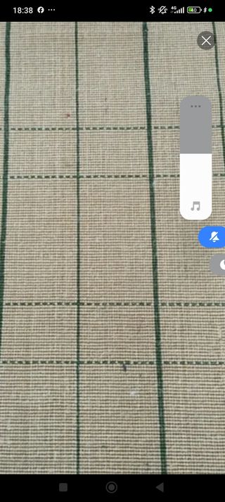 Tappeto in sisal beige/verde in fibra naturale al 100%