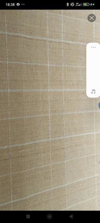 Tappeto in sisal beige/verde in fibra naturale al 100%