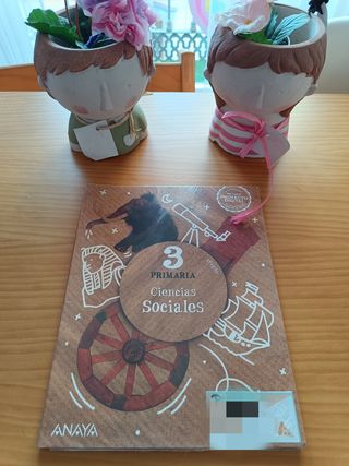 Libro de Ciencias Sociales 3 primaria. Anaya