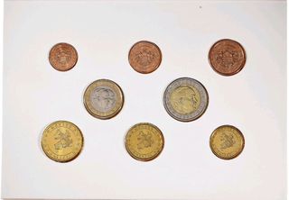 Estuche Monedas Principado de Monaco 2001