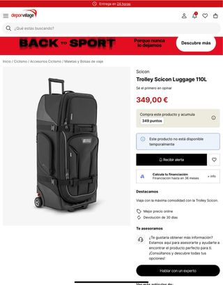 Maleta SCICON Trolley 110L Cape Epic Edición Limit