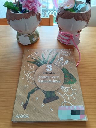 Libro de Ciencias de Naturaleza 3 primaria. Anaya