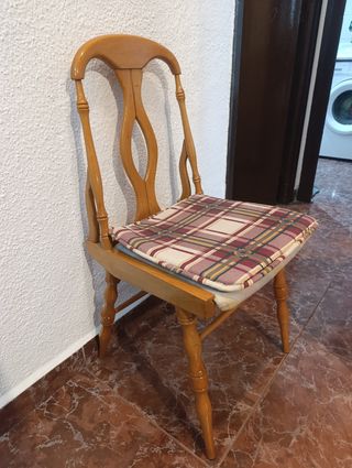 Sillas de salón de madera