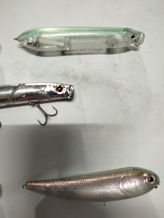 Señuelos de pesca de superficie