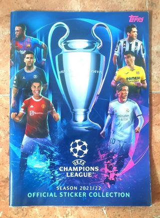 CHAMPIONS LEAGUE 2021/22 - álbum de cromo nuevo 