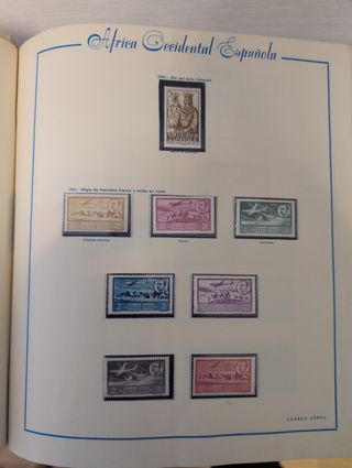 Sellos África Occidental Española 1949-51
