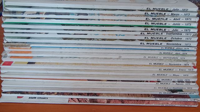 Lotto di 20 riviste El Mueble Decor