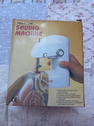 Máquina de Coser Eléctrica 2 en 1