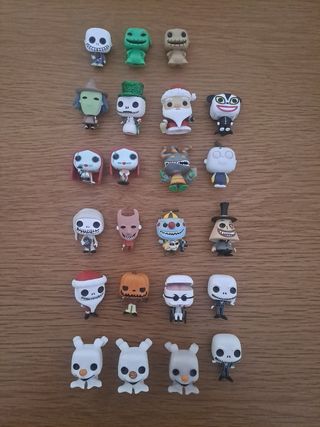 Mini Funkos Pesadilla antes de Navidad