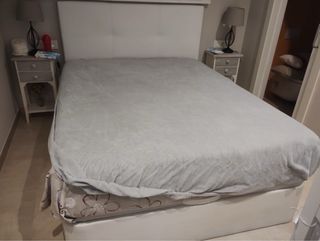 2 Mantas/Fundas Finas de Fleece Gris
