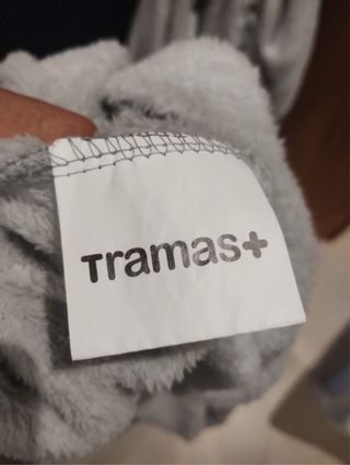 2 Mantas/Fundas Finas de Fleece Gris
