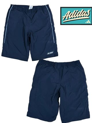 Pantalón corto Adidas vintage azul