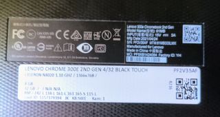 Lenovo  Chrome book 2 en 1 Negro