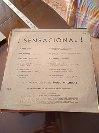 Vinilo Sensacional Pergolaz