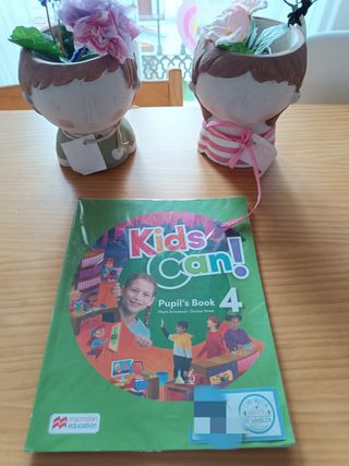 Libro inglés 4 primaria Kids can! Pupils book
