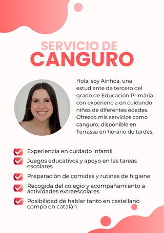 Servicio de cuidado infantil