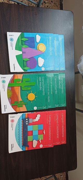 LIBROS DE 3 DE PRIMARIA SANTILLANA 