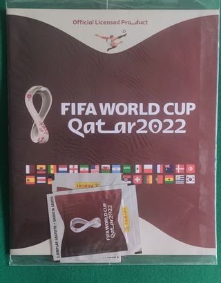 Álbum Panini FIFA World Cup Qatar 2022 precintado.
