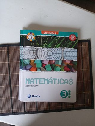 Matemáticas 3 ESO 3 volúmenes Proyecto 5 etapas