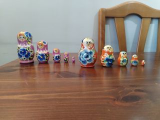Matrioske Artigianato Russo Anni '80/'90