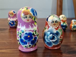 Matrioske Artigianato Russo Anni '80/'90