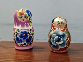 Matrioske Artigianato Russo Anni '80/'90