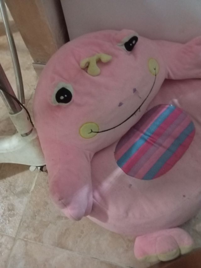 Sillón infantil rosa