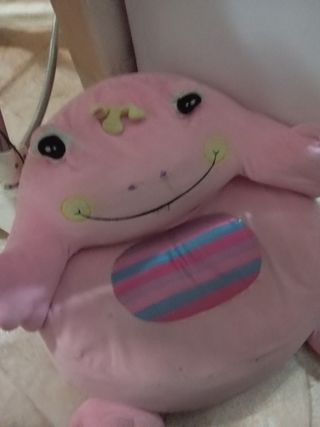 Sillón infantil rosa