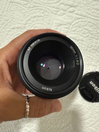 Objetivo Nikon AF NIKKOR 50mm 1:1.8D