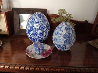 Huevos de Porcelana China de Decoración