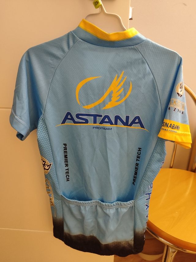 Maillot Astana Pro Team 2017.
Talla L Infantil