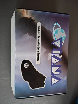 Zapatos de seguridad blancos