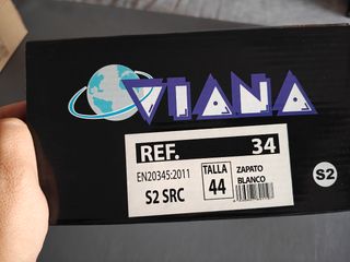 Zapatos de seguridad blancos