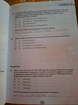Prova invalsi matematica 5