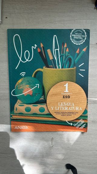 Lengua y Literatura 1ESO. Trimestres 1-2-3