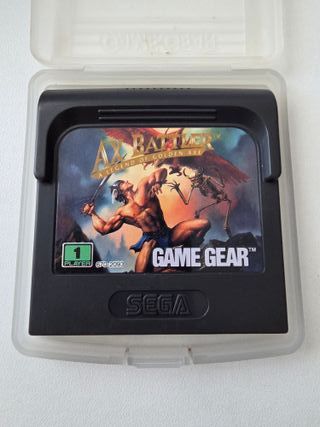 AX BATTLER A LEGEND OF GOLDEN AXE GAME GEAR SEGA