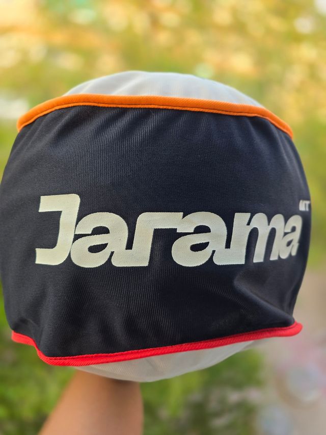 Casco MT Jarama Retro Negro y Dorado TALLA S