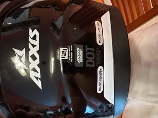 Casco Axxis Segment FF-117 Negro | Talla M 